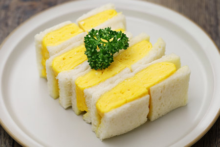 Egg sandwichの写真素材