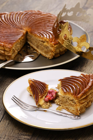 galette des rois, French king cakeの写真素材