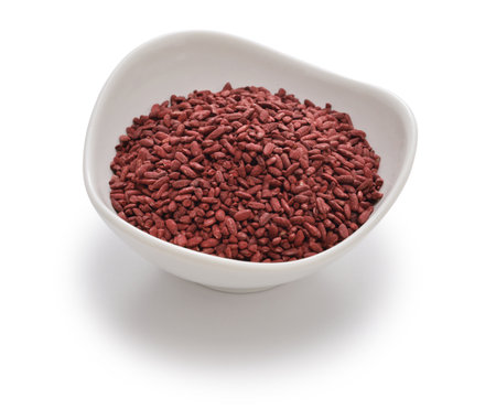 Red Yeast Rice (Hongqu), a dried culture of Monascus purpureusの写真素材
