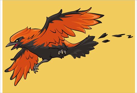 flying wilga beastのイラスト素材