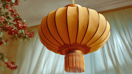 This stunning vintage lantern captures a warm ambiance with its intricate detailing and soft illumination, perfect for enhancing any cozy interior space.の素材