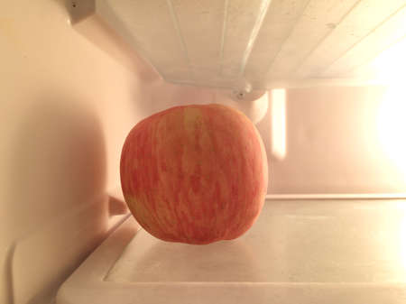 Apple in refrigeratorの素材