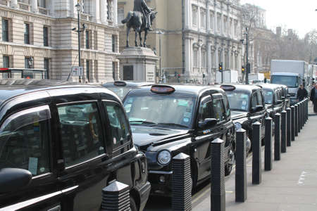 London Taxi Rank のeditorial素材