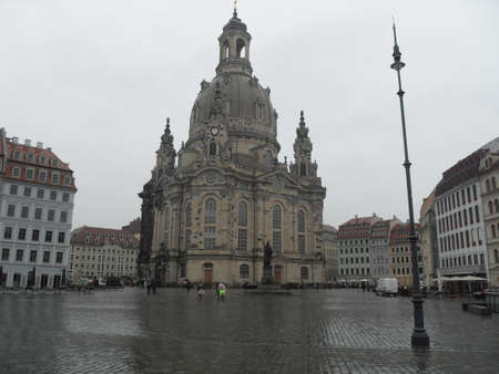 Frauenkirche Dresden の写真素材