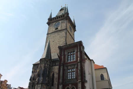 Old Town Hall Prague,の写真素材