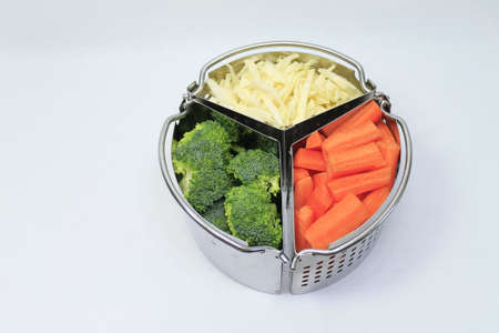 Fresh vegetables ready to cook and eat 