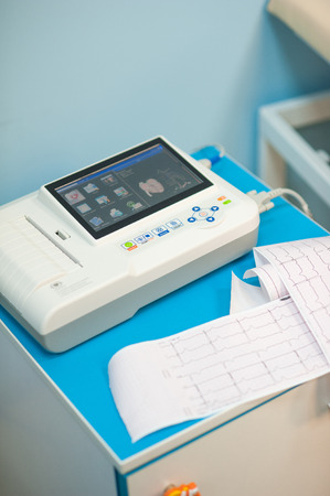 Electrocardiogram, cardiac cardiographの写真素材