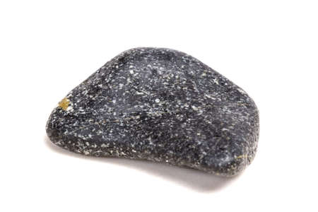 Macro mineral stone Biotite a white background close up