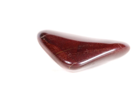 Macro mineral stone jasper on a white background close upの写真素材