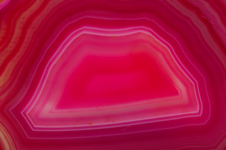 Macro mineral stone Pink Agate breed a white background close upの写真素材