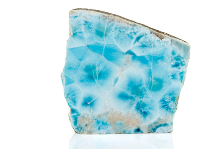 Macro stone Jasper mineral on white background close upの写真素材