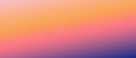 Sunset orange pink purple grainy background. Abstract noisy textured banner header design.
