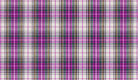 Authentic tartan wool texture in festive colors, blending Pink, green, and white. Great for upholstery, craft projects, vintage designs, or adding a warm touch to seasonal visuals.の写真素材