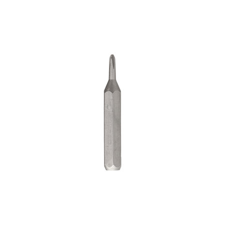 Iron bit for screwdriver and drill on Isolated on a white background close-upの写真素材