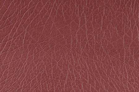 Brown pattern, design, leather fabric for sewing, dermantine, artificial leather texture background close upの写真素材