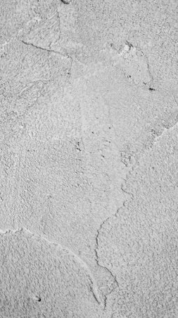 Rough cement wall texture with detailed gray patterns. Ideal for architectural designs, urban concepts, and creative backgrounds.の写真素材