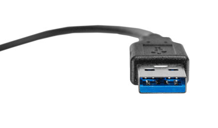 A USB 3.0 cable supports fast data transfer and charging for tech devices. Its efficient design...