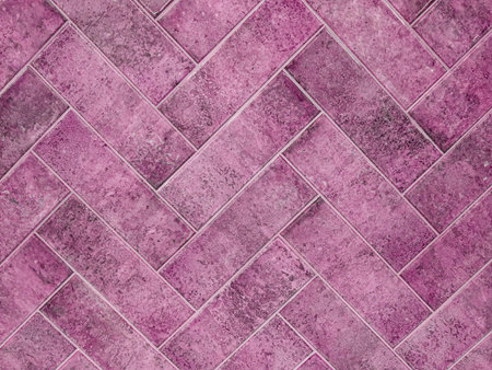 A textured Pink tile with a classic pattern elevates interior design. Its elegant texture adds a...