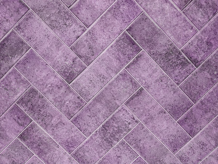 A textured Purple tile with a classic pattern elevates interior design. Its elegant texture adds a...