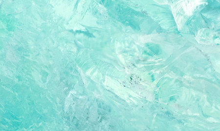 amethyst crystal displays frozen textures with cool Blue hues. The icy surface of the gemstone...