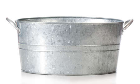 wash basin isolated on white backgroundの写真素材