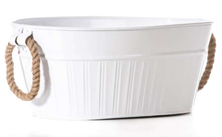 wash basin isolated on white backgroundの写真素材