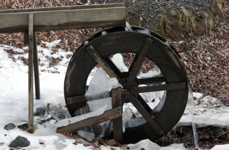 frozen water wheel