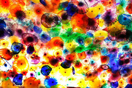 A breathtaking display of 2,000 hand-blown glass flowers - the Fiori di Como, created by...