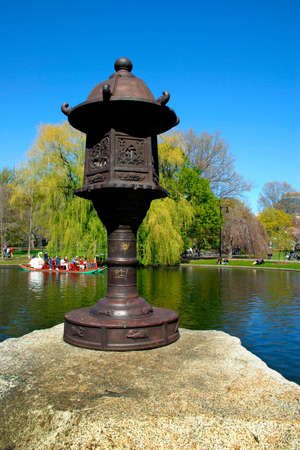 View of Boston Public Garden in spring
のeditorial素材