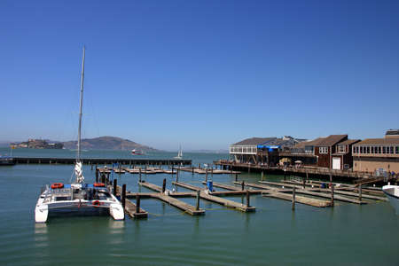 Fisherman's Wharf is a neighborhood and popular tourist attraction in San Francisco, California, U.S.の写真素材
