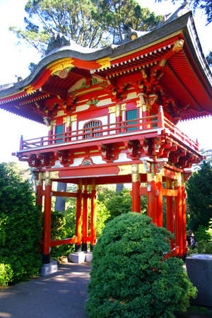 Japanese tea garden at Golden Gate Park, San Francisco, California
の写真素材
