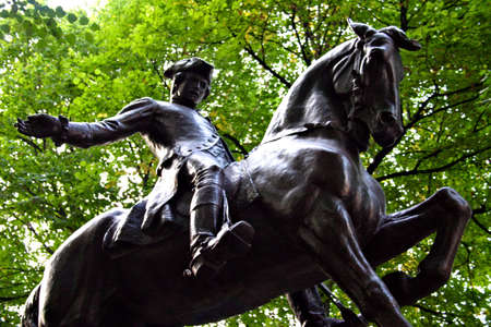 Paul Revere Statue, North End, Boston
の写真素材