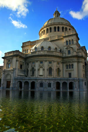 World headquarters of the Christian Science Church at Boston, Massachusetts, USA
の写真素材