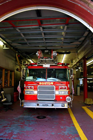 Fire Department at Back Bay, Boston, Massachusetts

