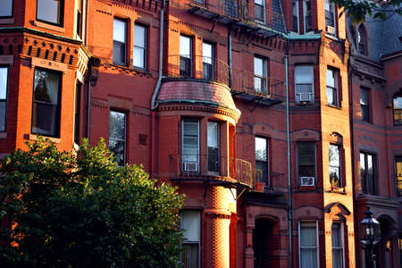 Back Bay and neighboring Beacon Hill are considered Boston's most upscale and desirable neighborhoods
の写真素材
