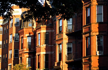 Back Bay and neighboring Beacon Hill are considered Boston's most upscale and desirable neighborhoods
の写真素材