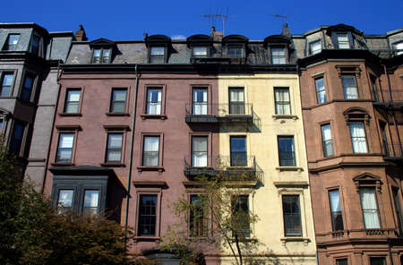 Back Bay and neighboring Beacon Hill are considered Boston's most upscale and desirable neighborhoods
の写真素材