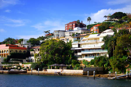 Stock photo of a seaside residential at Rose Bay, Sydney
の写真素材