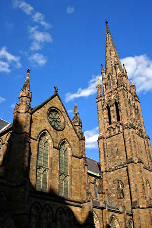 Copley Square is an area of the Back Bay district of Boston. の写真素材