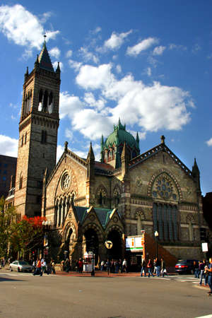 Copley Square is an area of the Back Bay district of Boston. 
の写真素材