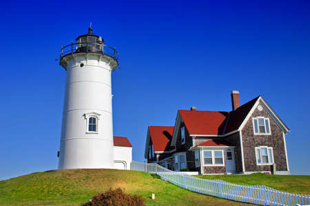 Nobska Lighthouse at Woodholes, Massachusetts, USA
の写真素材
