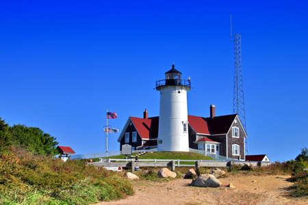 Nobska Lighthouse at Woodholes, Massachusetts, USA
の写真素材