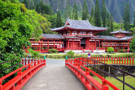 Byodo-In Temple, O'aho, Hawaii