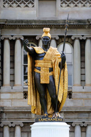Statue of King Kamehameha, Honolulu, Hawaii
の写真素材