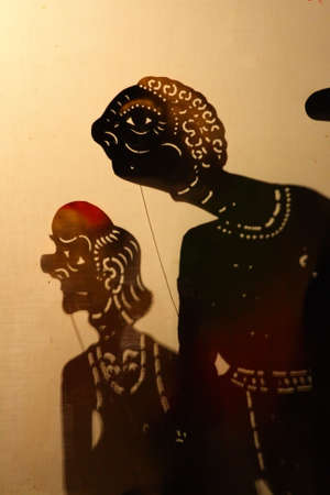 Wayang Kulit (Shadow Puppet Show), Kelantan, Malaysia
の写真素材