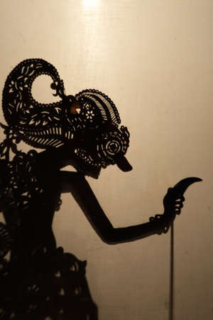 Wayang Kulit (Shadow Puppet Show), Kelantan, Malaysia
の写真素材