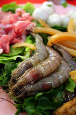 Traditional oriental charcoal steamboat 
の写真素材