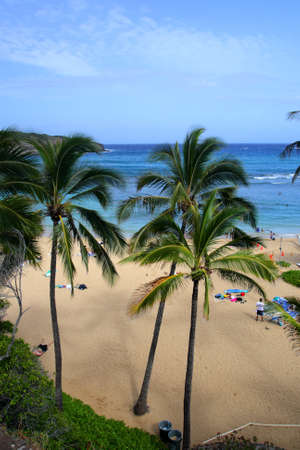 Stock image of Hanauma Bay, Oahu, Hawaii
の写真素材