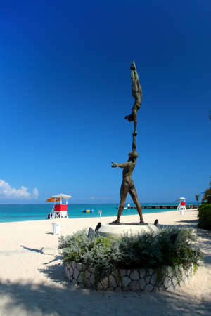 Montego Bay (also known as Doctor's Cave Bathing Club) has been one of the most famous beaches in Jamaica for nearly a century. 
の写真素材