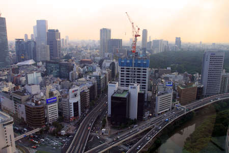 Tokyo skyline 
のeditorial素材